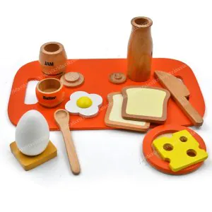 Woody Woo Toy Garden Wooden Breakfast Time