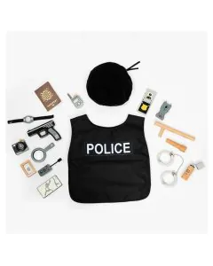 Wudly Wooden Police Play Set
