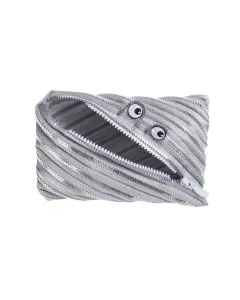 Zipit Monster Jumbo Pouch Silver