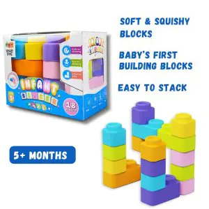Zephyr Learning Steps Infant 18 Blocks - Set - 2