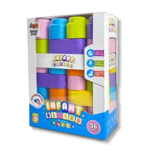 Zephyr Learning Steps Infant 36 Blocks - Set-4