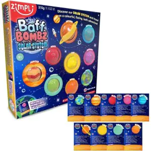 Zimpli 9 Solar System Bath Bombs