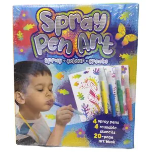 Bookoli Spray Pen Art